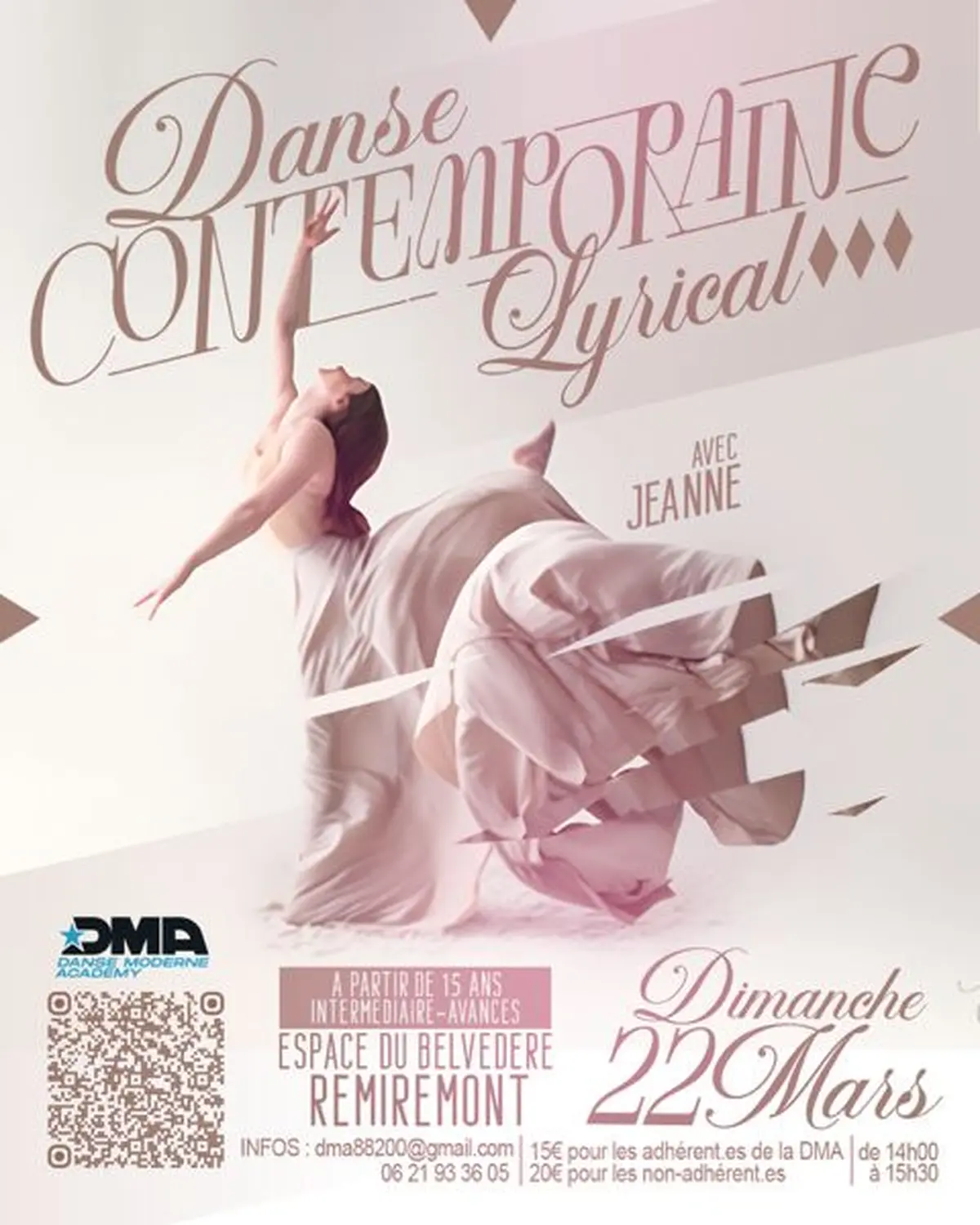 Stage de danse contemporaine lyrical