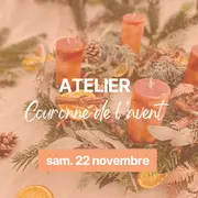 Atelier couronne de l'avent