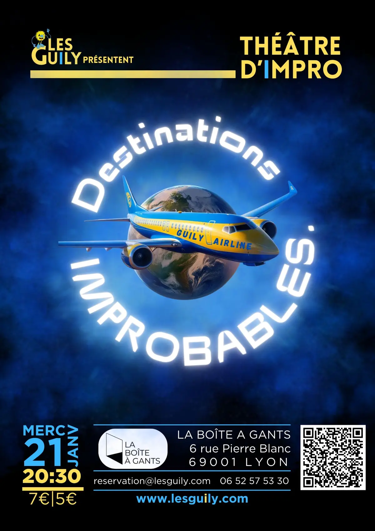 Destinations Improbables - Improvisation théâtrale