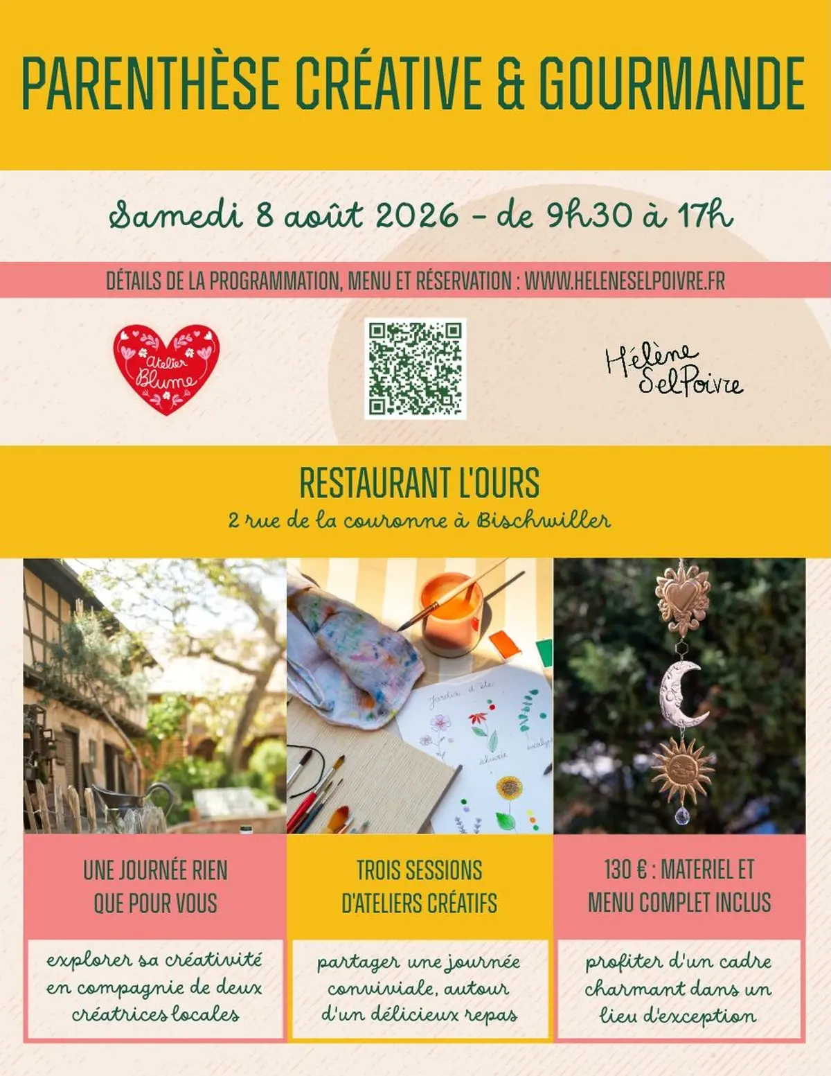 Parenthèse créative et gourmande