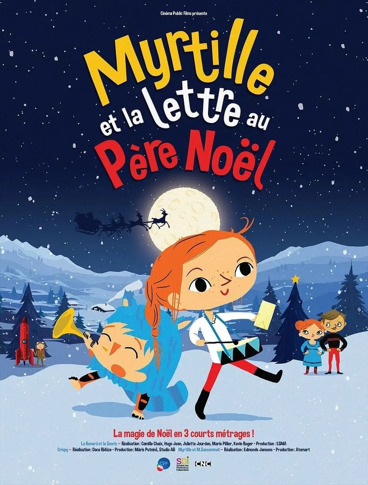 Myrtille et la lettre au Père Noël - Ciné-Court
