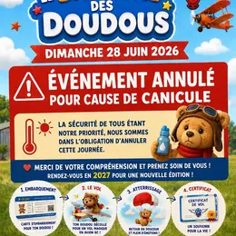 Baptêmes  de l'air des Doudous ***** ANNULATION ****