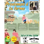 Printemps à la ferme de Courcelles (77) les 30 et 31 MAI 2026