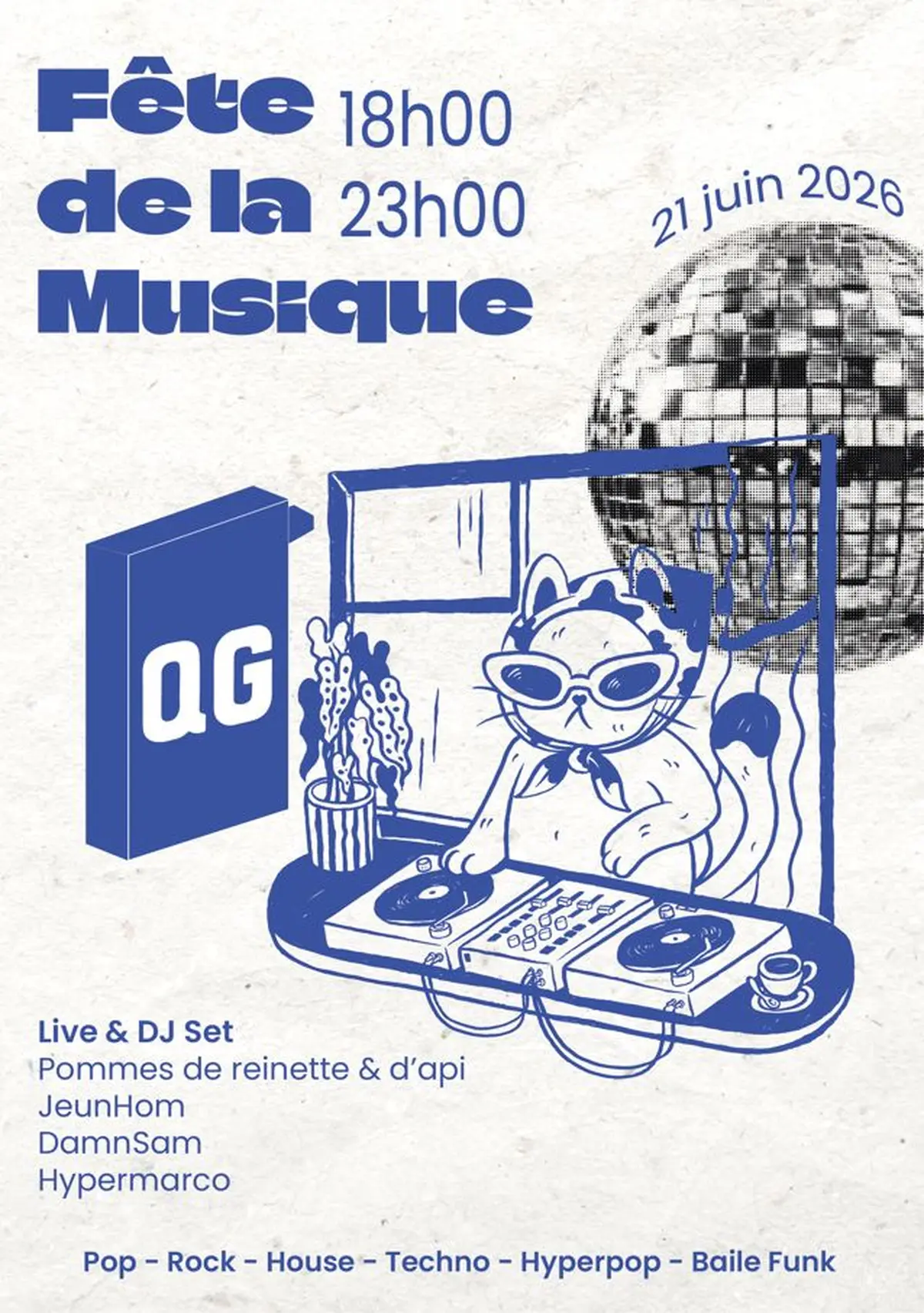 Fête de la musique au QG