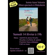 Dîner spectacle de la Saint Valentin