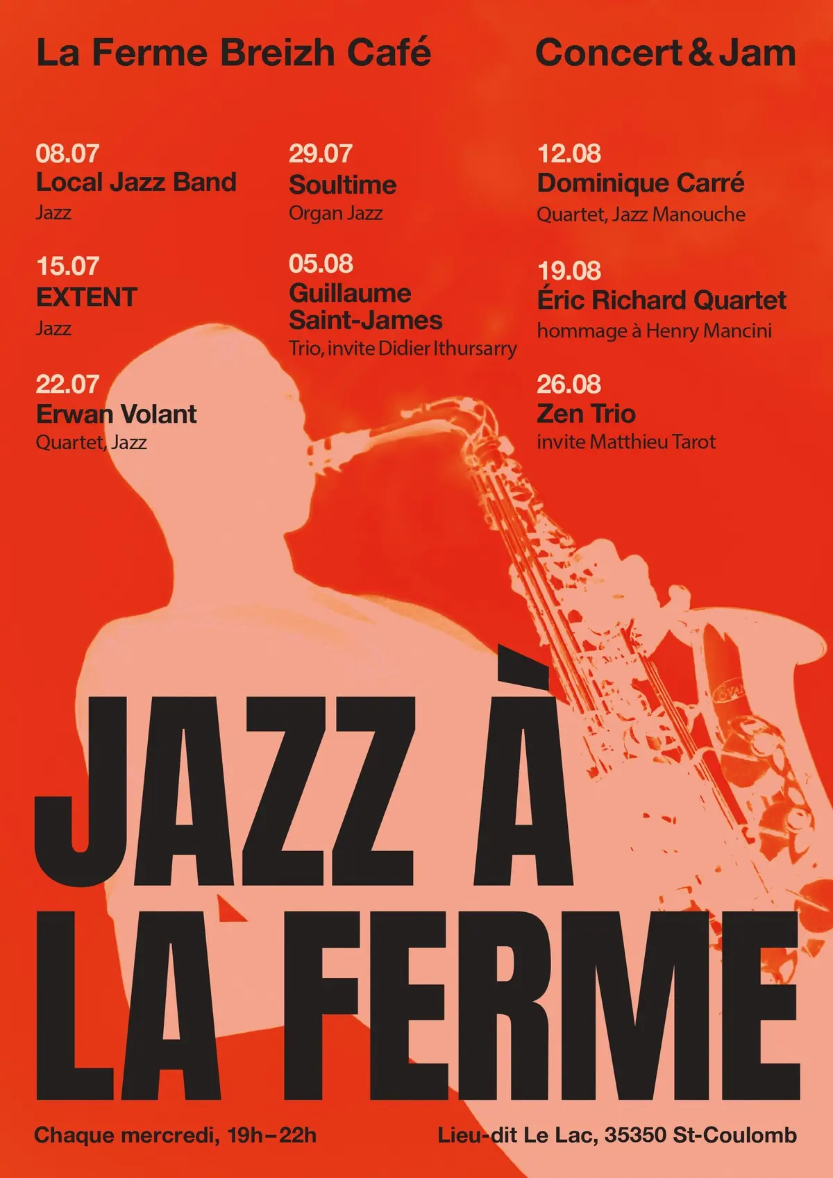 Jazz à la Ferme Breizh Café - 3ème édition 