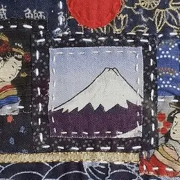 Tableau en patchwork japonais