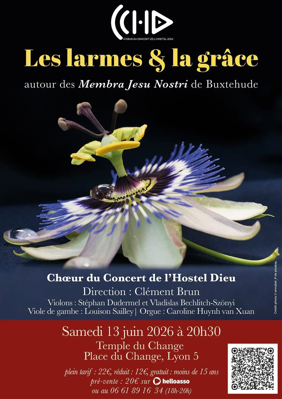 Les Larmes et la Grâce (œuvres chorales de Buxtehude)