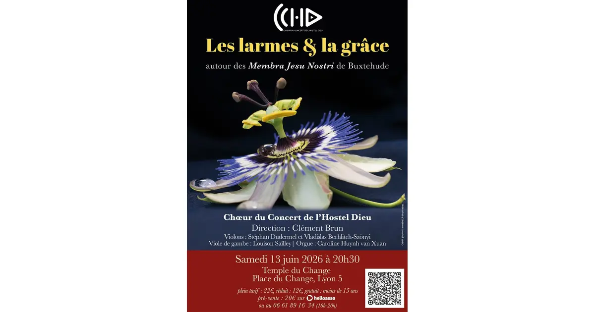 Les Larmes et la Grâce (œuvres chorales de Buxtehude)