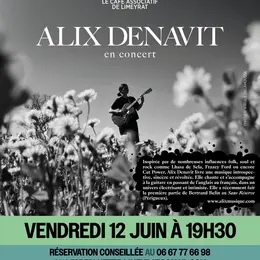 Alix Denavit en concert à L'Esperluette Café Associatif