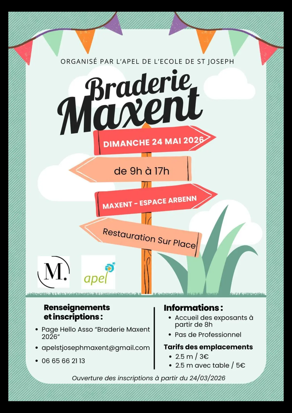 Braderie de l'école Saint-Joseph
