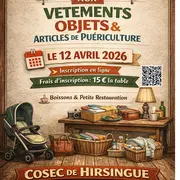 Bourse aux vêtements, jouets et articles de puericulture