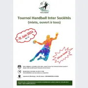 Tournoi de handball inter sociétés