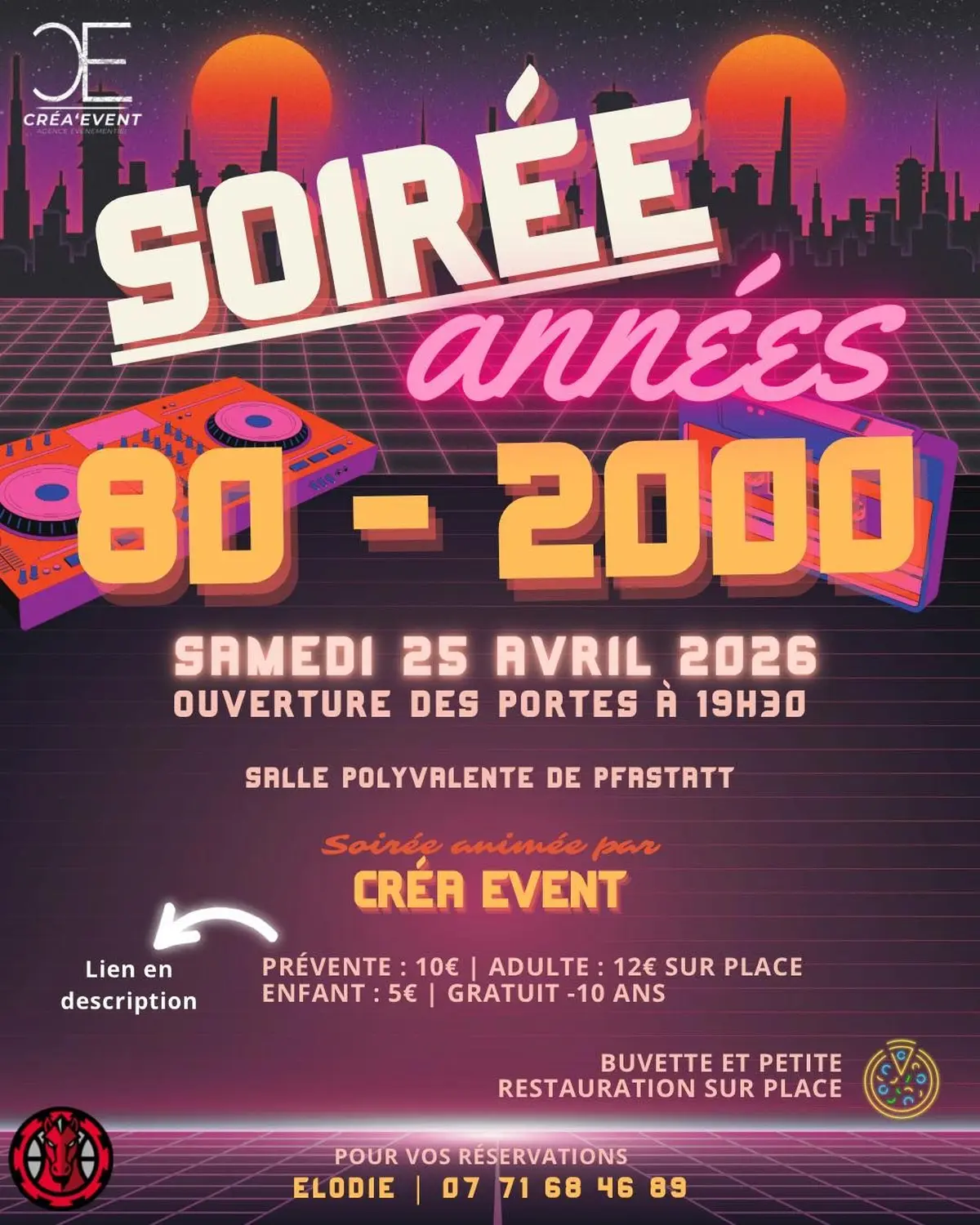 Soirée année 80