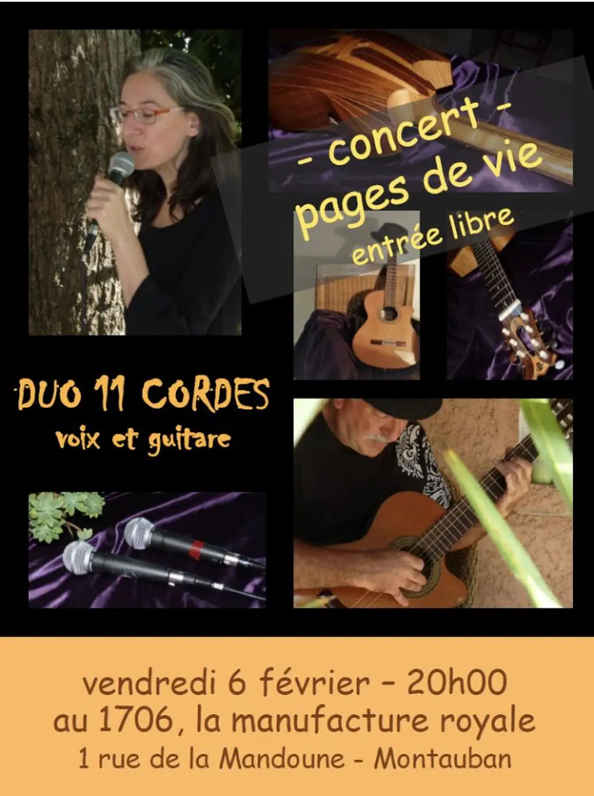 Un voyage musical  enchanteur avec le Duo 11 cordes.