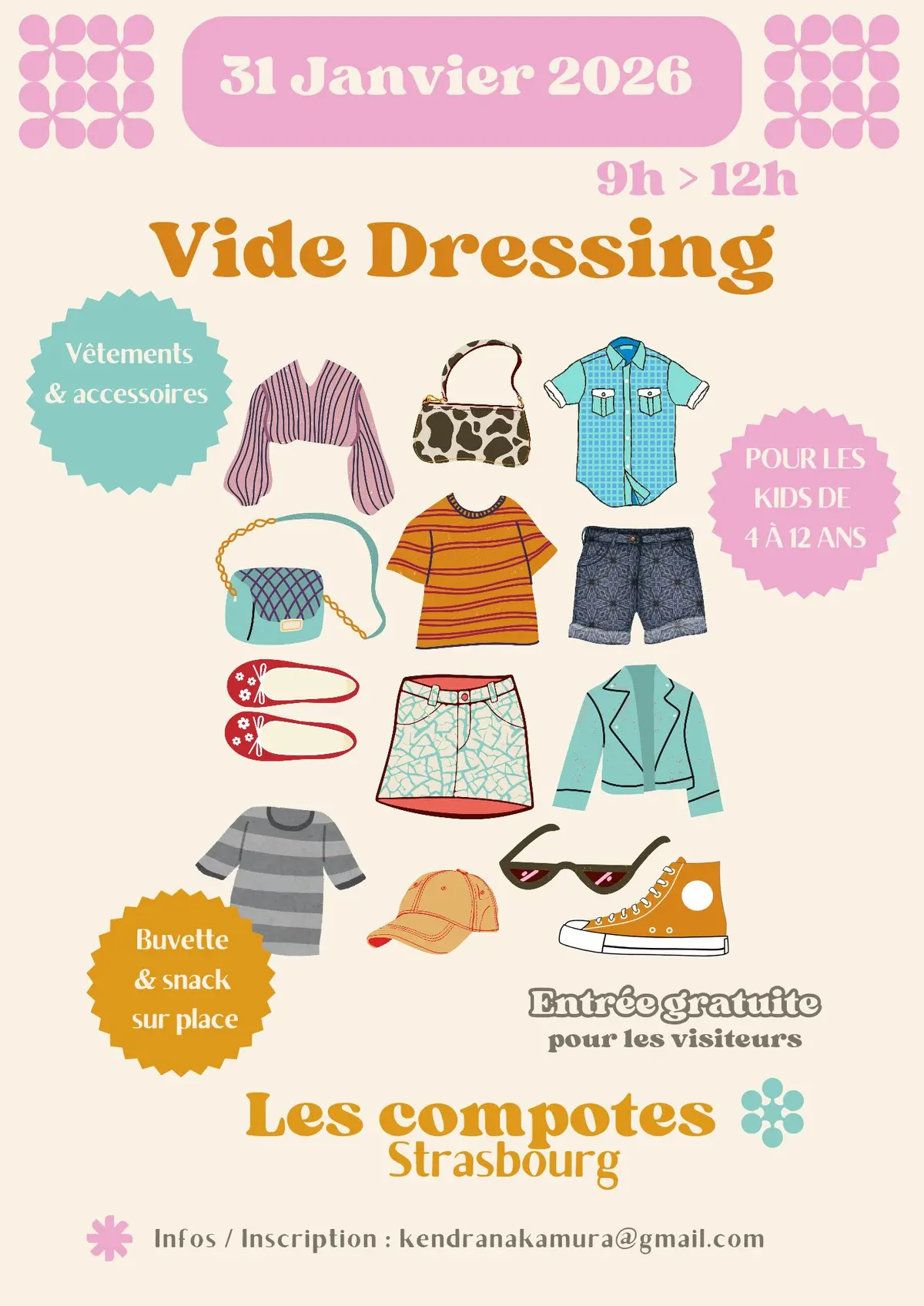 Vide dressing chez les Compotes 