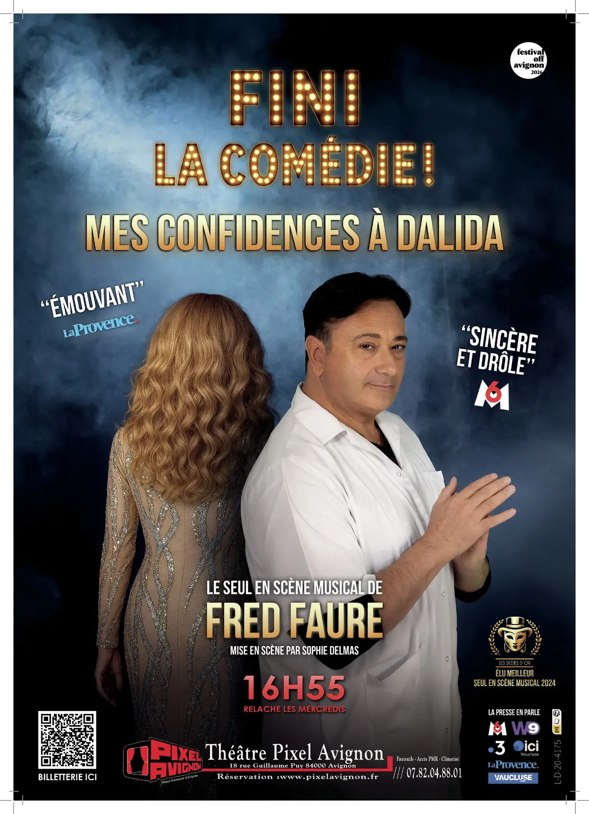 Fini La Comédie ! Mes Confidences à Dalida