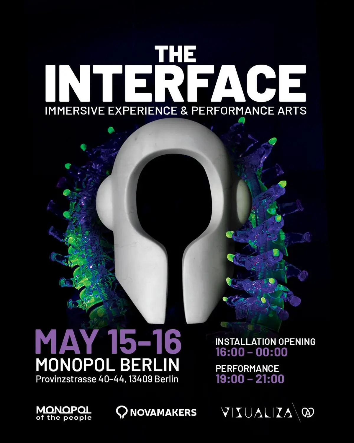 The interface: une expérience immersive entre art, lumière et performance