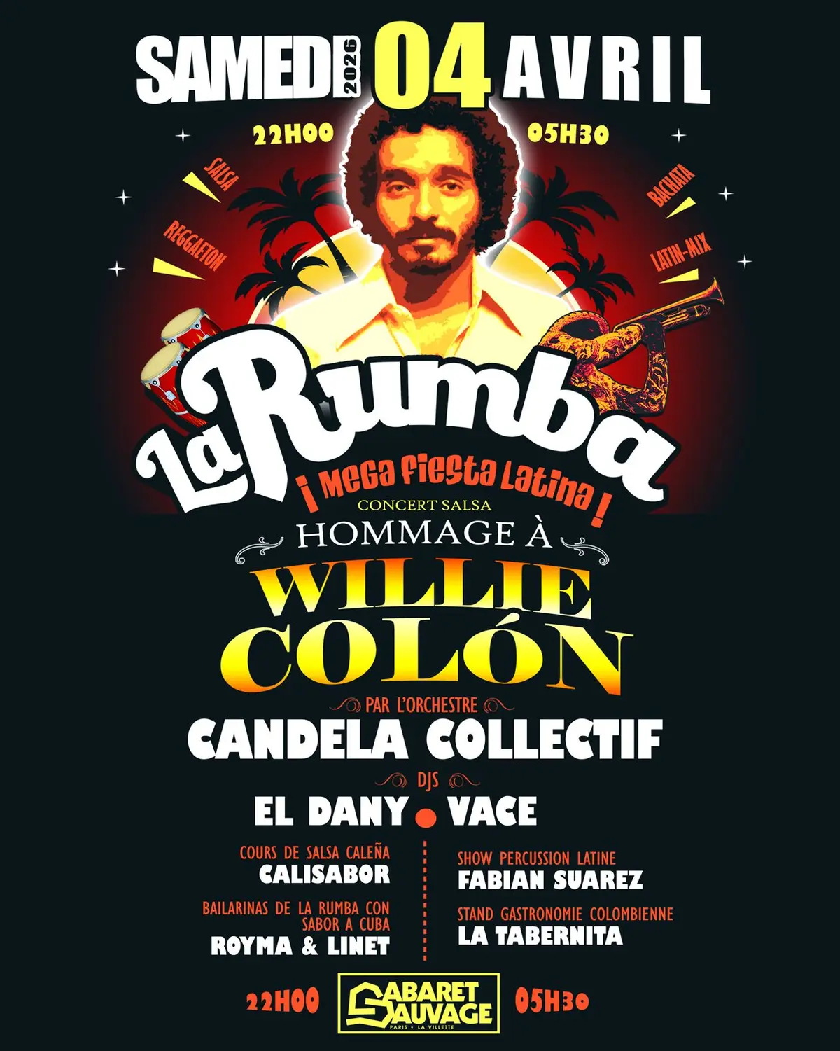La Rumba rend Hommage à Willy Colón