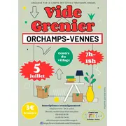 Vide Grenier 5 juillet Orchamps-Vennes