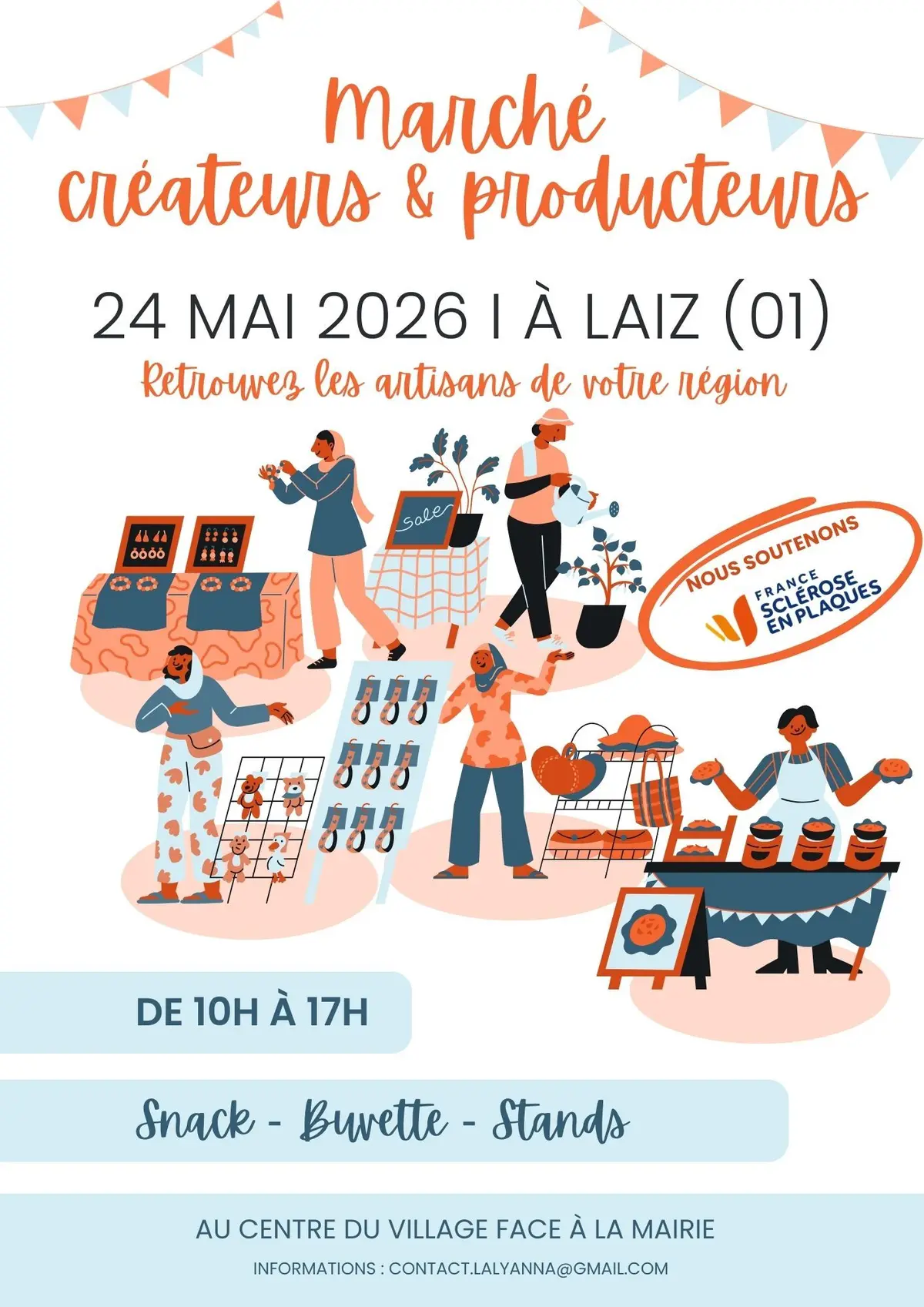 Marché artisanal et de producteurs – Solidaire