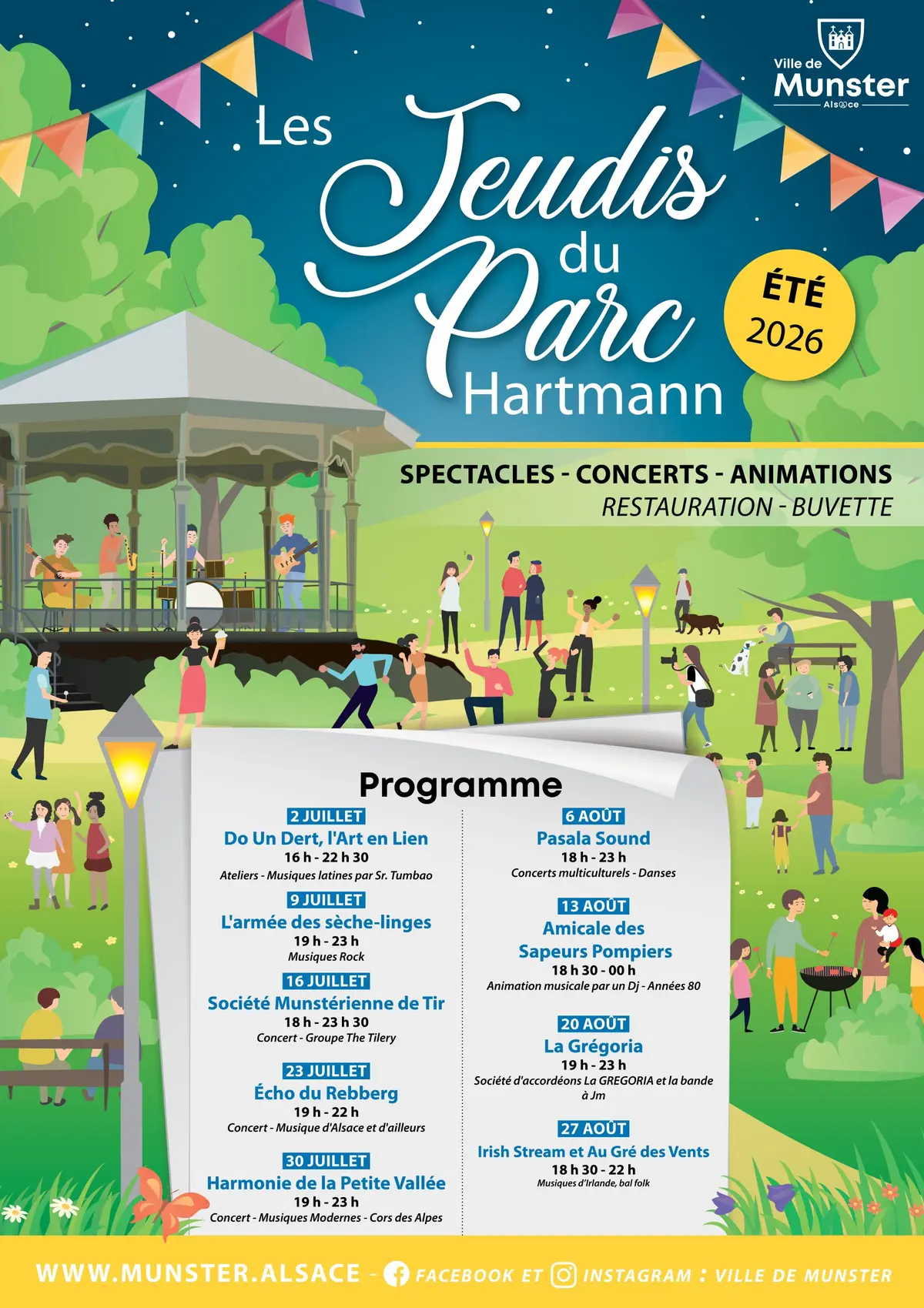 Jeudis du Parc Hartmann - Munster