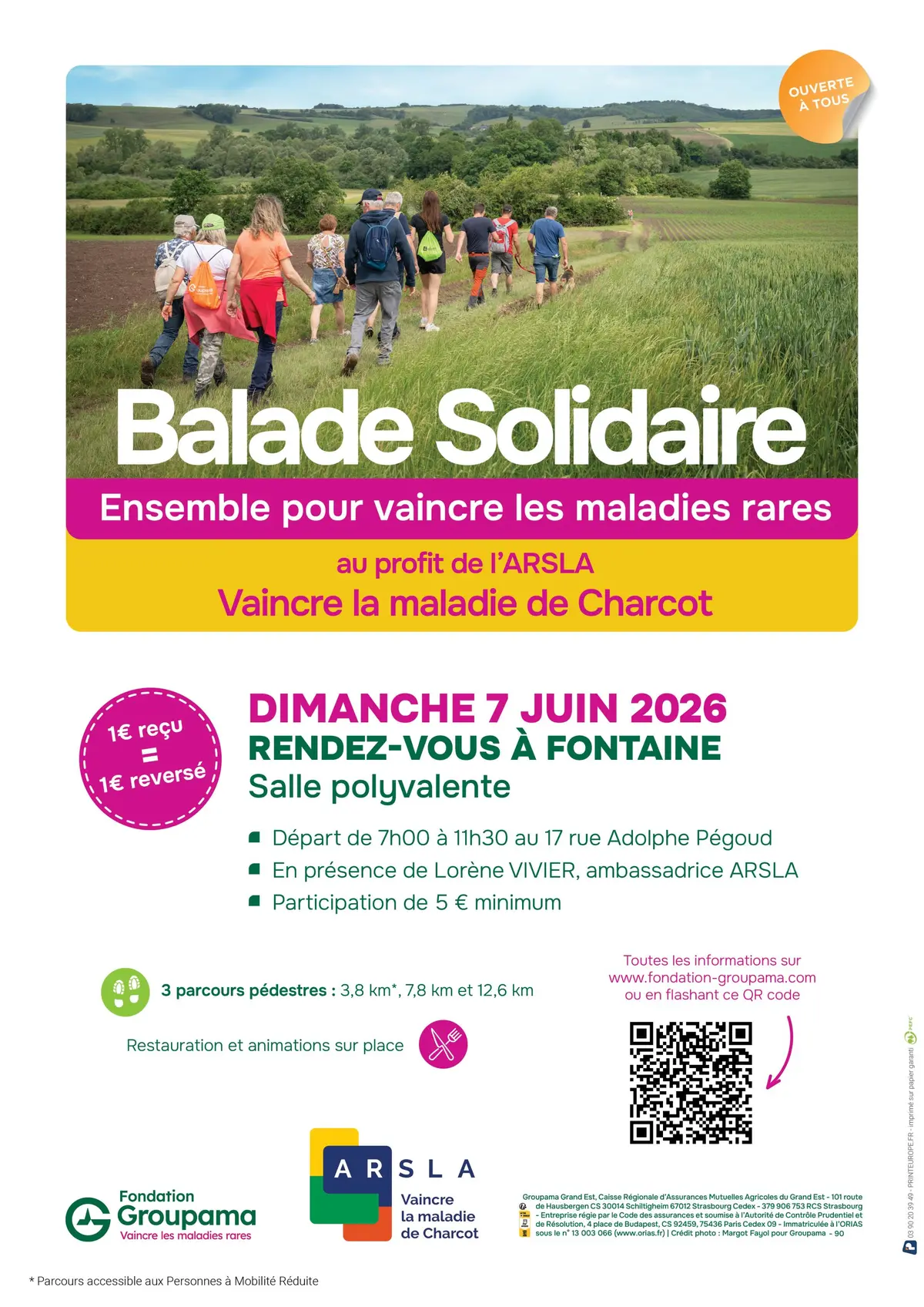Balade Solidaire à Fontaine