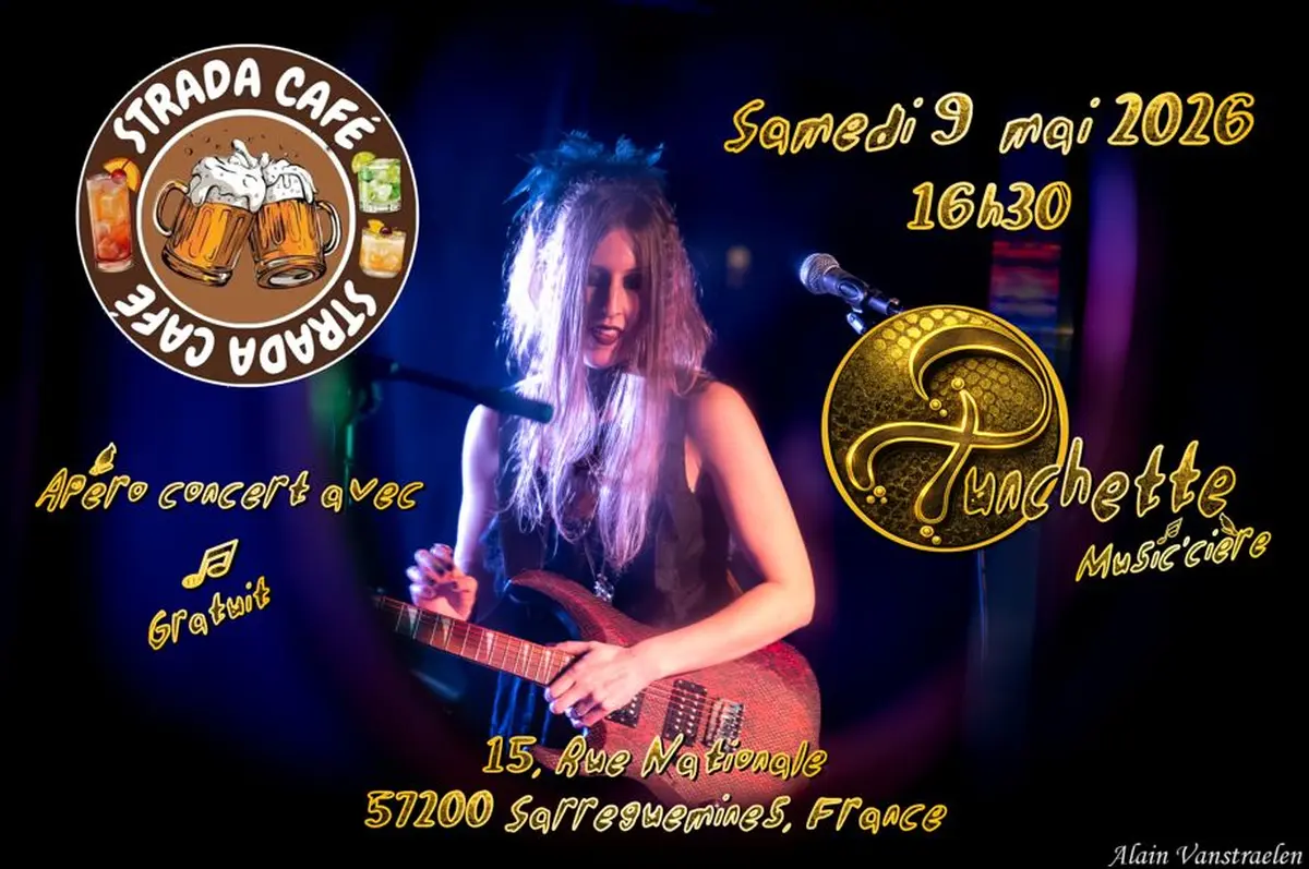 Apéro concert avec Punchette, la music'cière