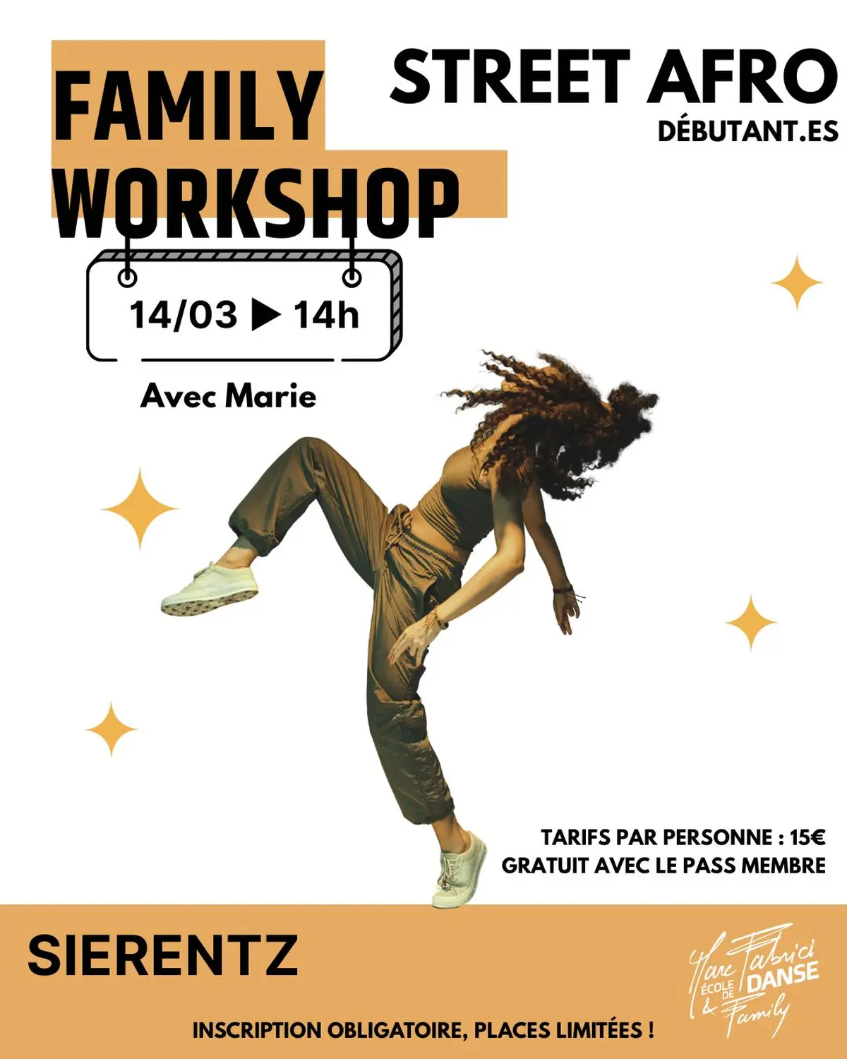 Family Workshop – Street Afro (Niveau débutant)