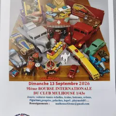 95eme bourse miniatures jouets Autos, trains, bateau, avions, figurines...