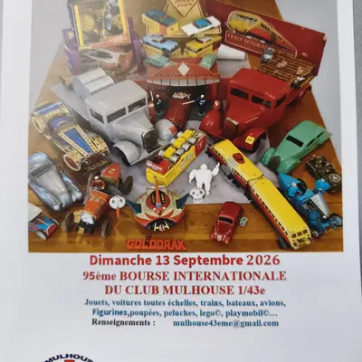 95eme bourse miniatures jouets Autos, trains, bateau, avions, figurines...