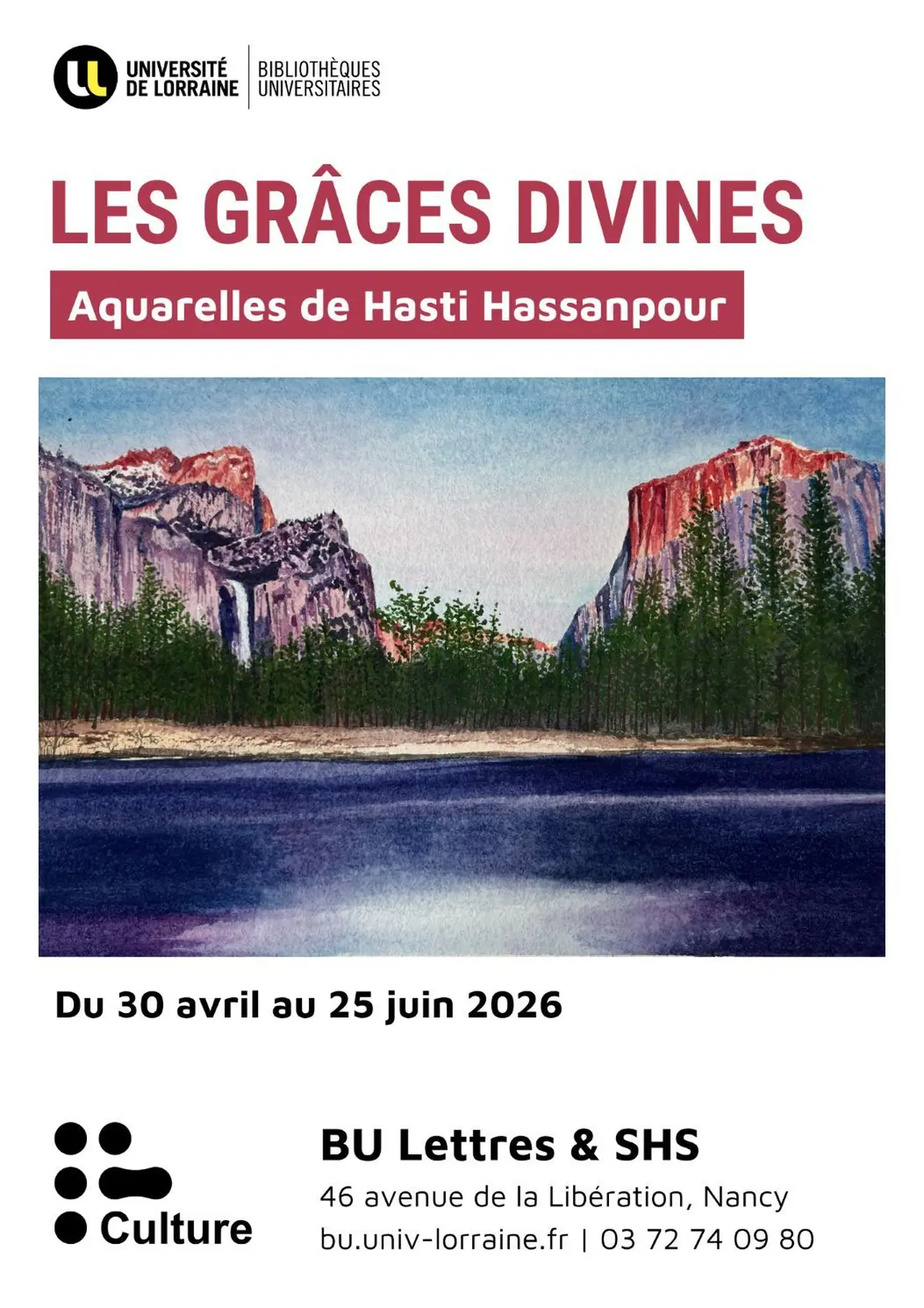Exposition Les grâces divines