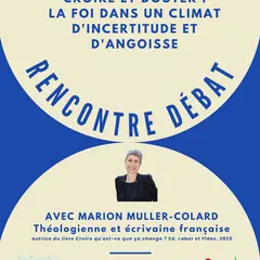 Rencontre débat avec Marion Muller-Colard