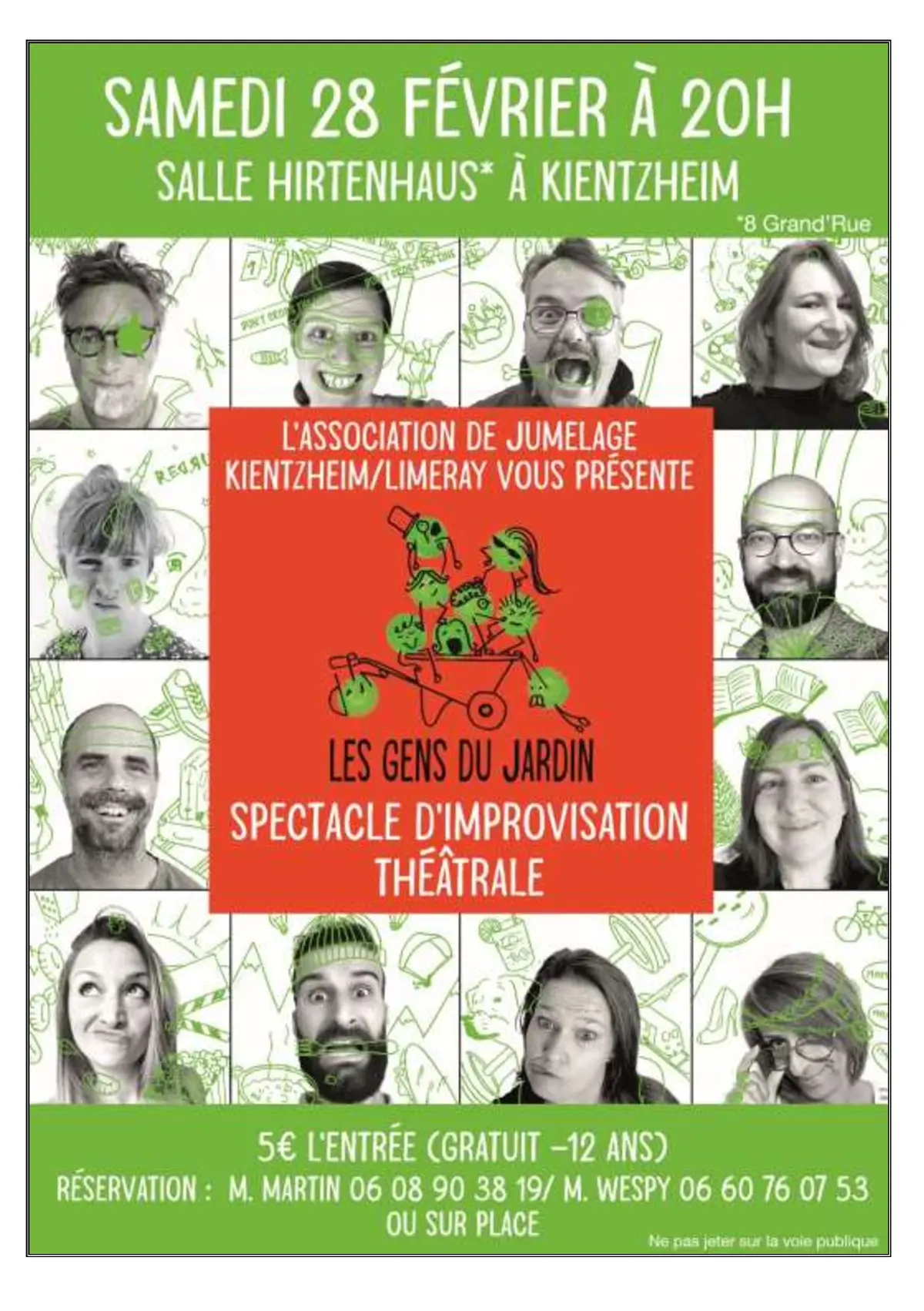 Spectacle d'Improvisation théâtrale