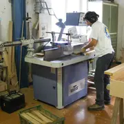 Visite de l’atelier de la menuiserie associative