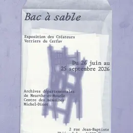 Bac à sable : les créateurs verriers du CERFAV exposent au Centre des mémoires