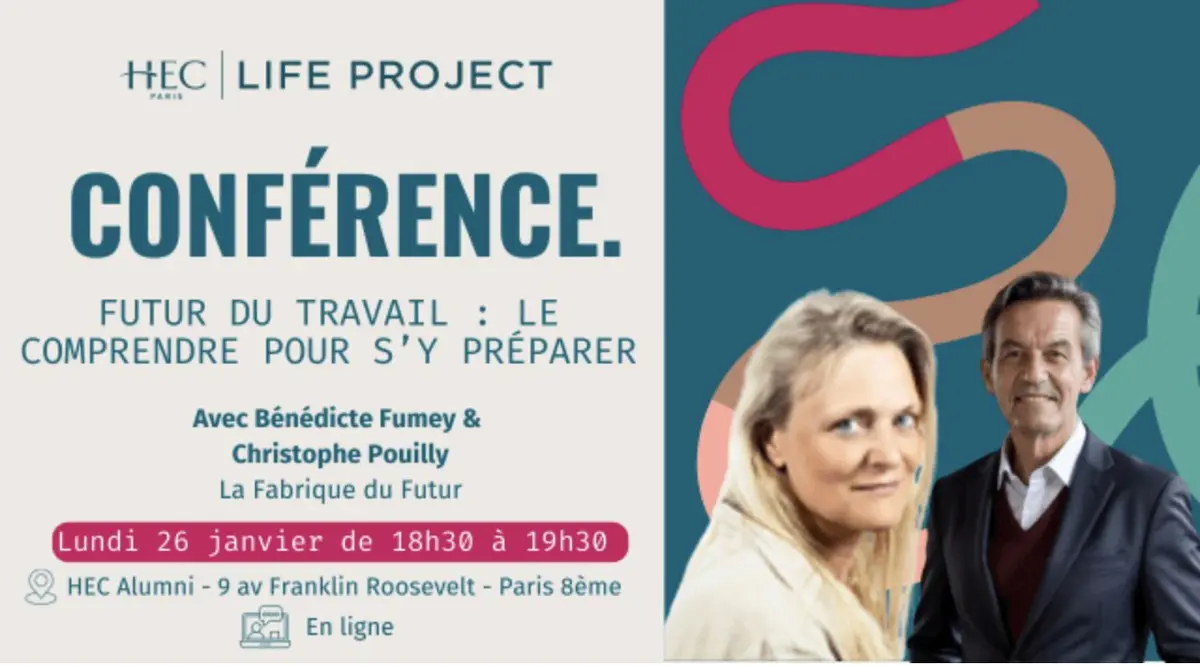 Conférence Futur du travail : le comprendre pour s’y préparer