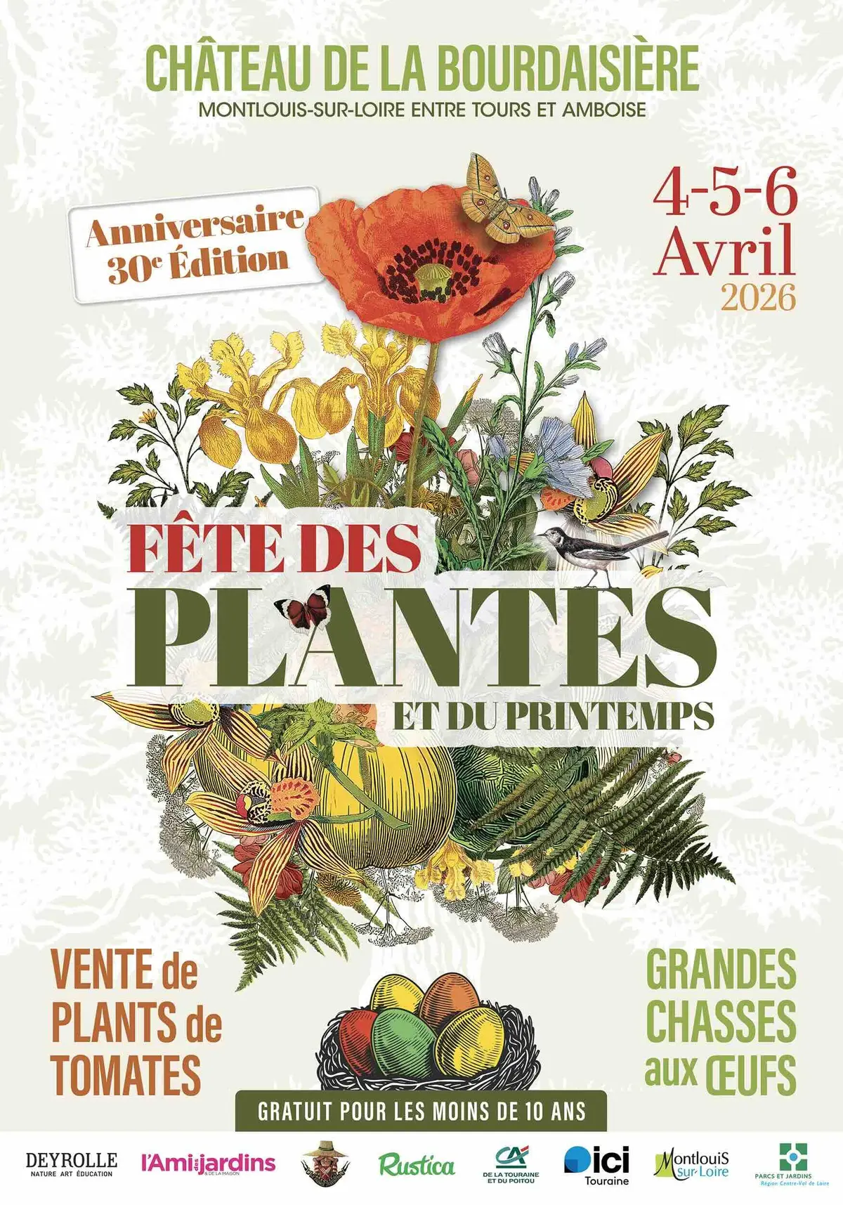 Fête des Plantes et du Printemps au Château de La Bourdaisière 