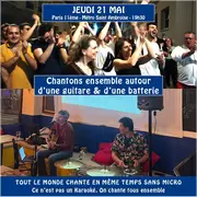 JEUDI 21 MAI à Paris – CONCERT : tout le public fait le show !