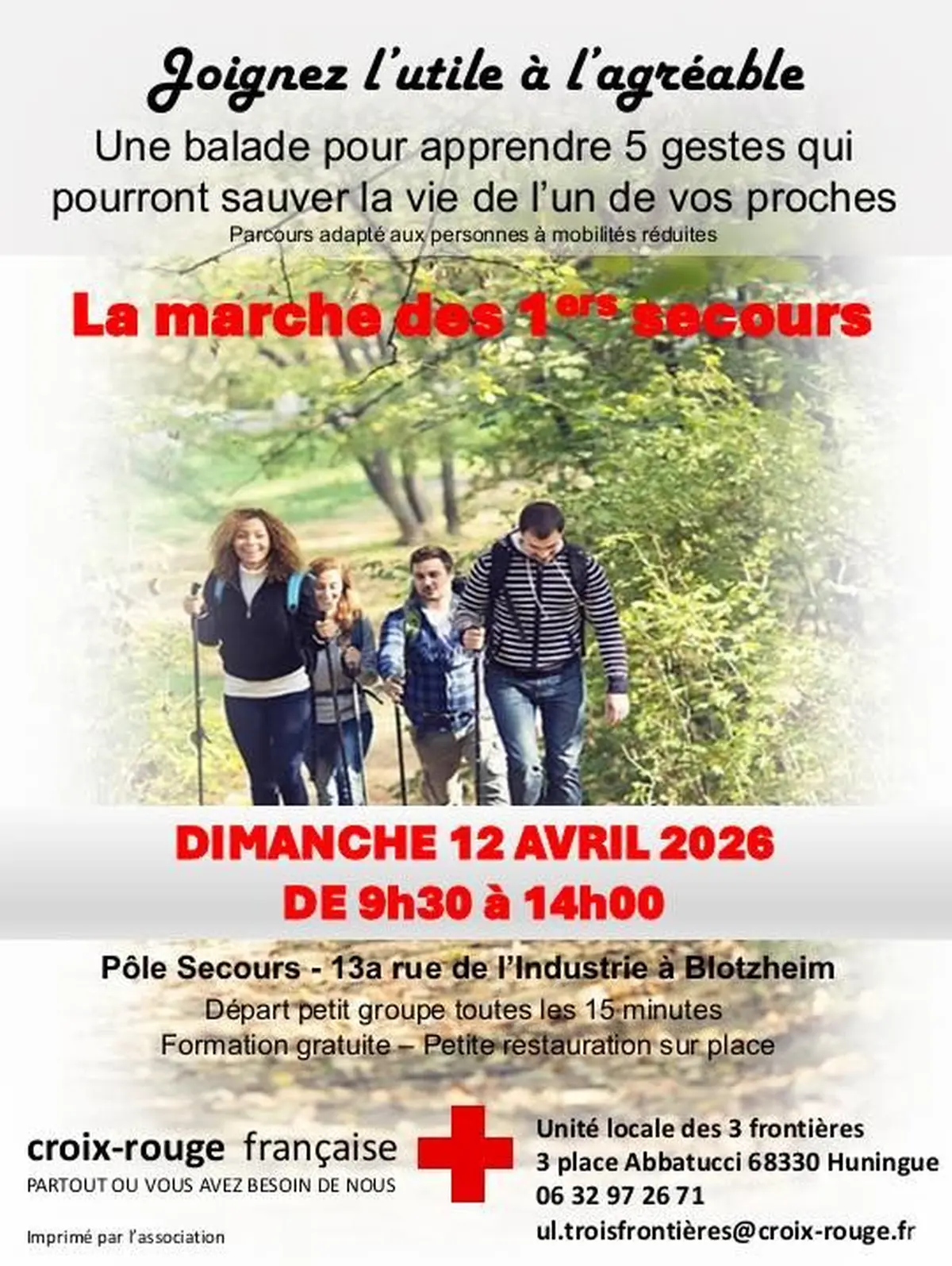 6ème édition de la Marche des Premiers Secours
