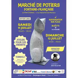 Marché de potiers de Fontaine-Française