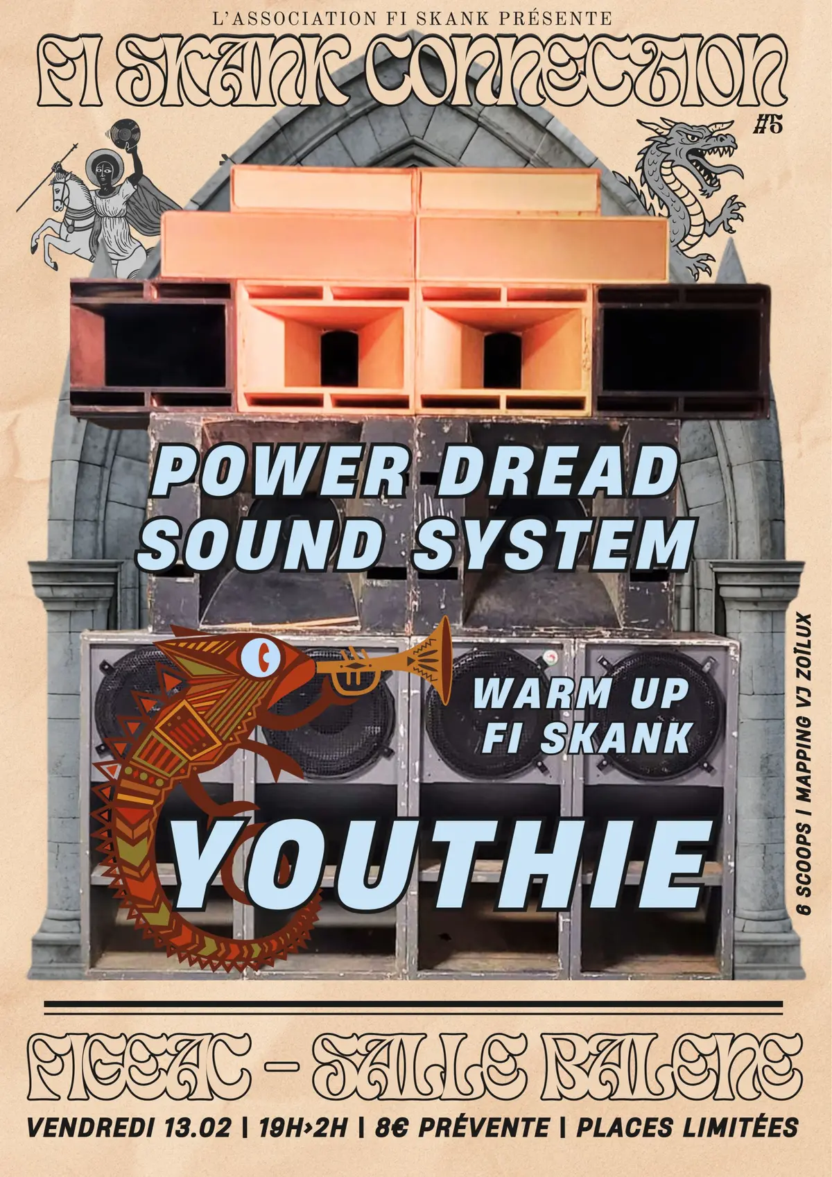 Fi Skank Connection # 5 Power Dread sound system + Youthie
