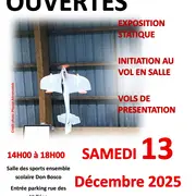 Aéromodélisme Portes ouvertes vol en salle (indoor) club Pégase Aéromodels
