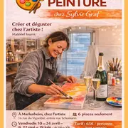 Apéro Peinture chez l’artiste