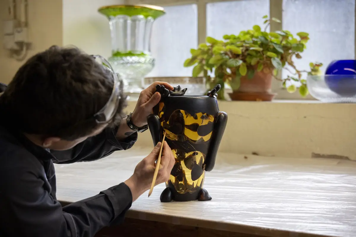 Vernissage de l'exposition Les ruines de la lumière