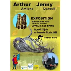 Amiens Luxeuil, les voyages d'Arthur et Jenny