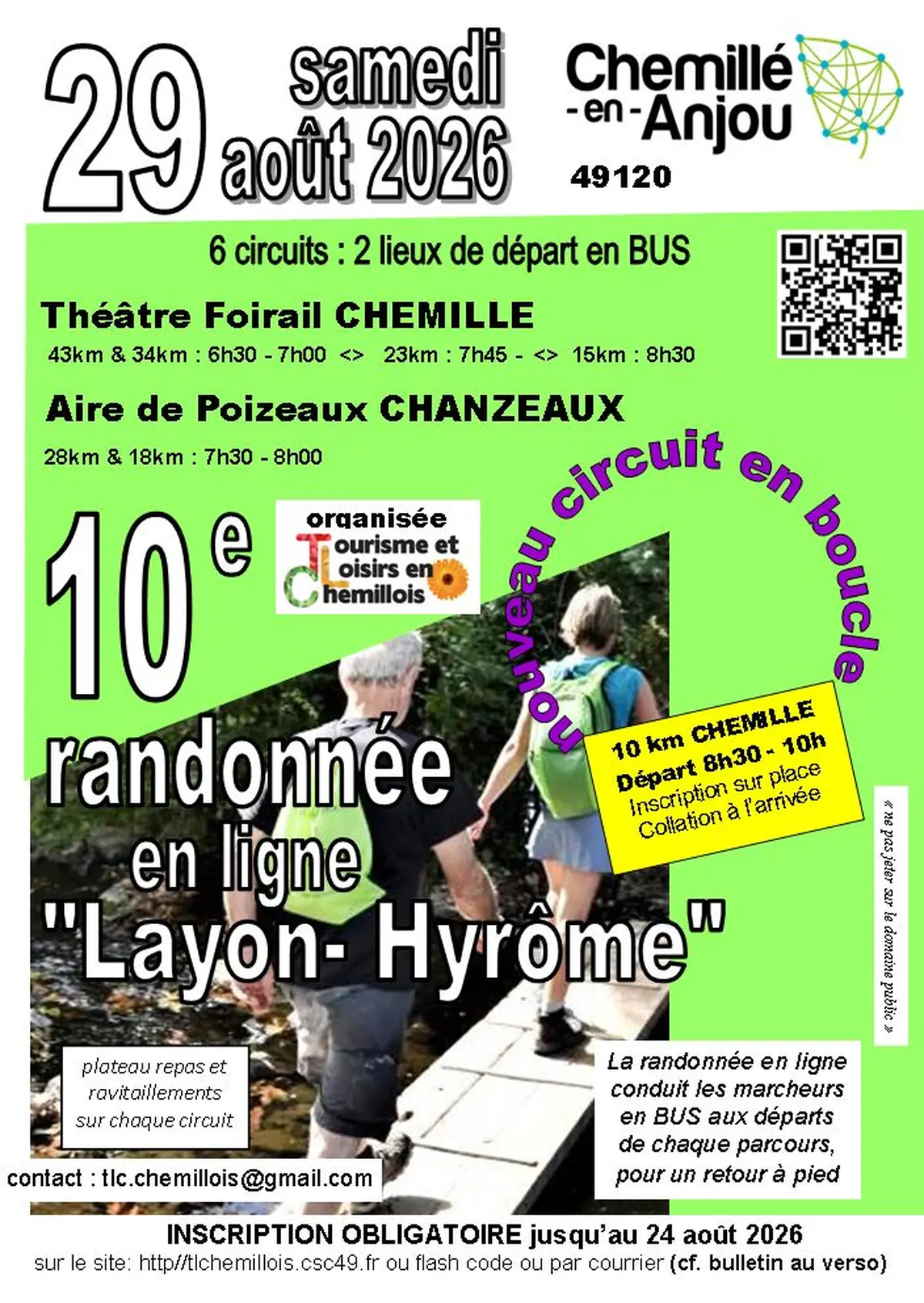 10 ème Randonnée Layon Hyrôme