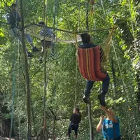 Atelier famille + 6 ans : grimpe d'arbres &copy; Le Moulin Nature