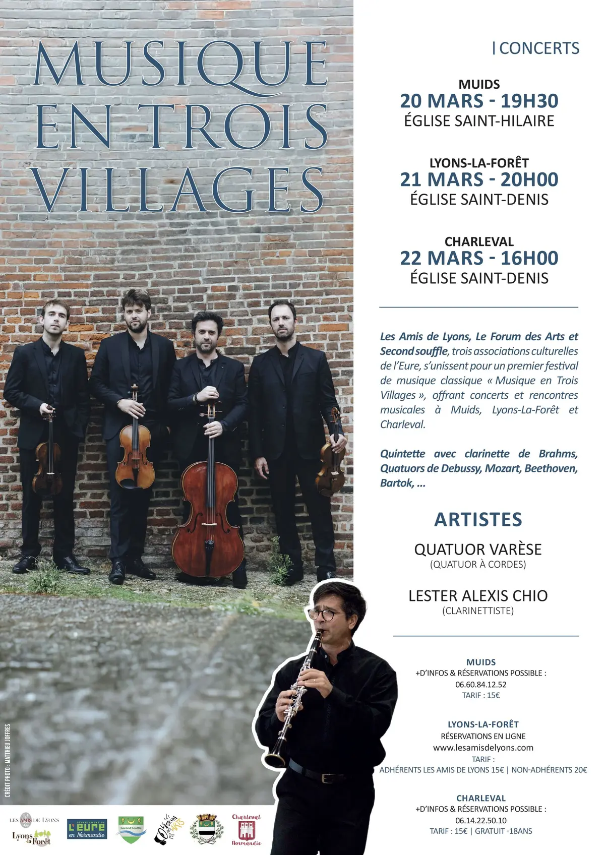 Musique en trois villages