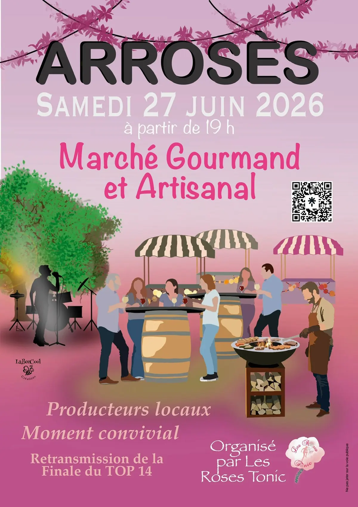 Marché gourmand à Arrosès